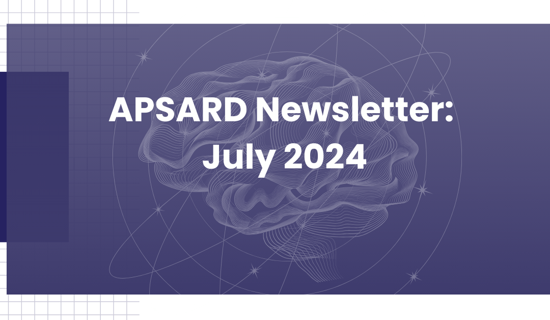 APSARD Newsletter - July